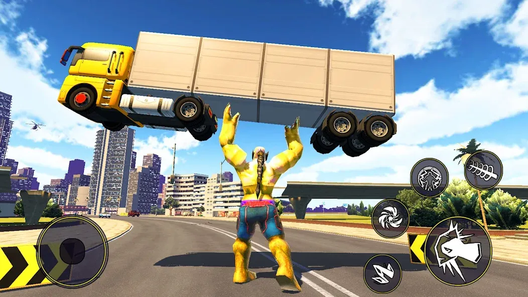 Super City Hero:superhero Game (упер Сити Герой) [МОД: Бесконечные деньги, Монеты и Мега MOD] Screenshot 2