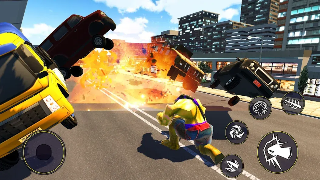 Super City Hero:superhero Game (упер Сити Герой) [МОД: Бесконечные деньги, Монеты и Мега MOD] Screenshot 3