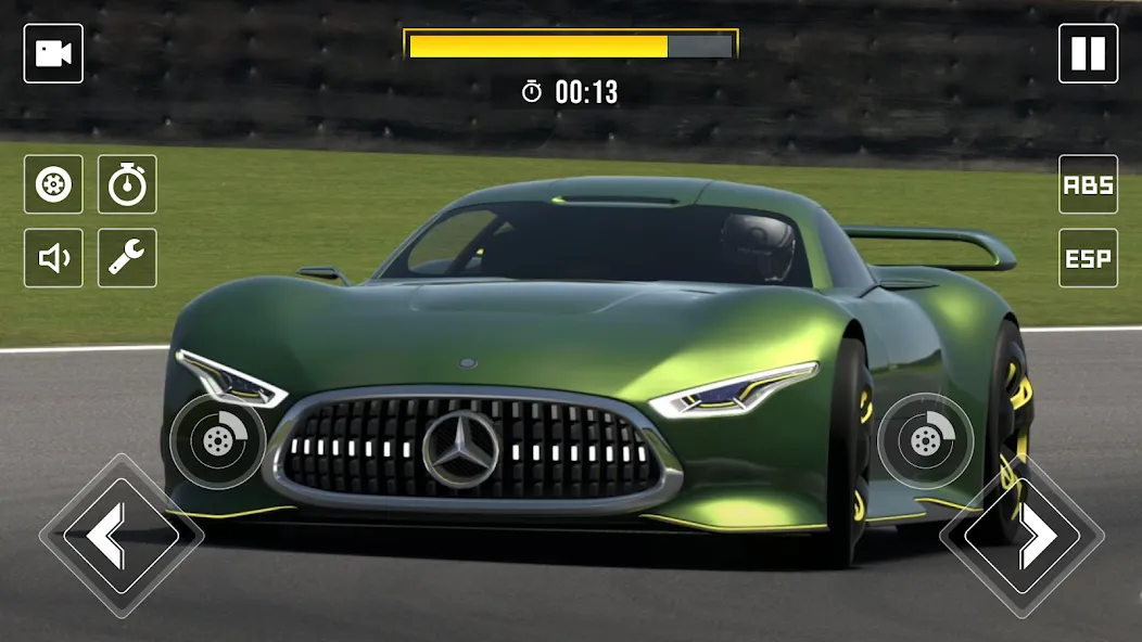 Drive Mercedes Benz Vision Car (Драйв Мерседес Бенц Вижн Кар) [МОД: Все открыто, Дополнительные деньги и Меню MOD] Screenshot 3
