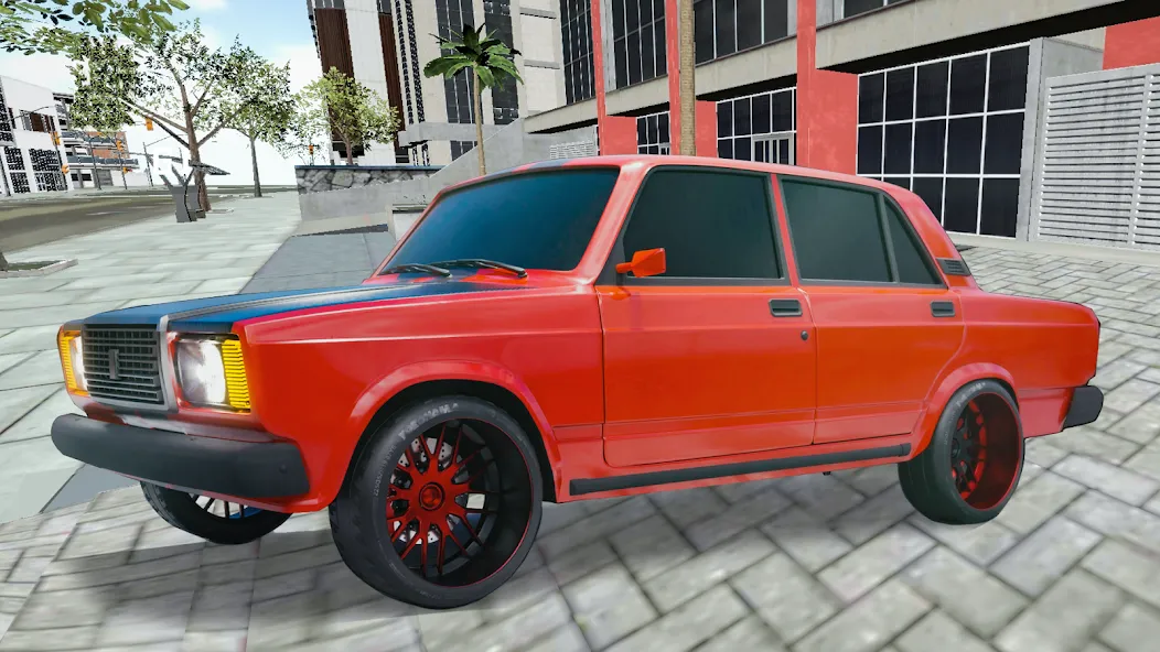 Drive Classic VAZ 2107 Parking [МОД: Много денег, Монет и Все открыто] Screenshot 1