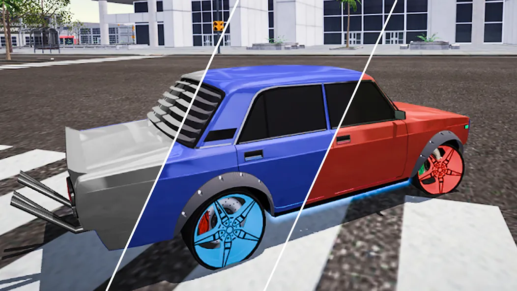 Drive Classic VAZ 2107 Parking [МОД: Много денег, Монет и Все открыто] Screenshot 3