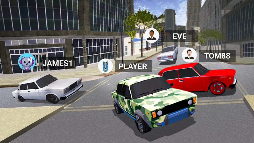 Drive Classic VAZ 2107 Parking [МОД: Много денег, Монет и Все открыто] Screenshot 4