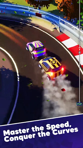 Sharp Ride 3D (Шарп Райд 3Д) [МОД: Много монет, Открытые уровни и Мега MOD] Screenshot 1