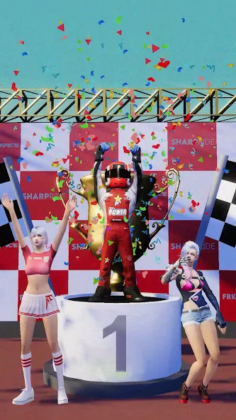 Sharp Ride 3D (Шарп Райд 3Д) [МОД: Много монет, Открытые уровни и Мега MOD] Screenshot 2