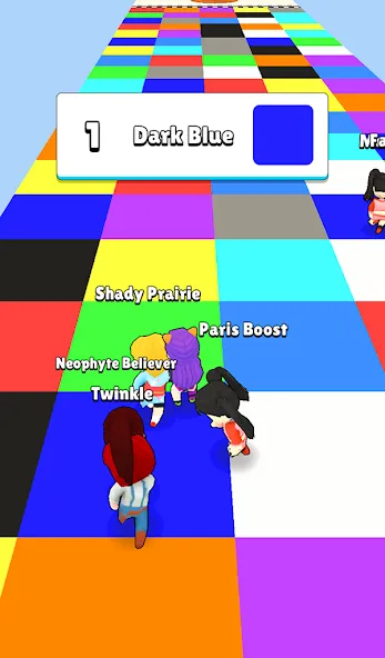 Fall Party.io: Match Race [МОД: Много денег, Монет и Все открыто] Screenshot 2