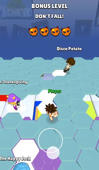 Fall Party.io: Match Race [МОД: Много денег, Монет и Все открыто] Screenshot 4
