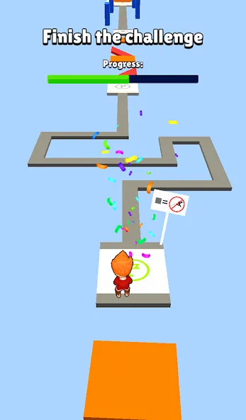 Fall Party.io: Match Race [МОД: Много денег, Монет и Все открыто] Screenshot 5