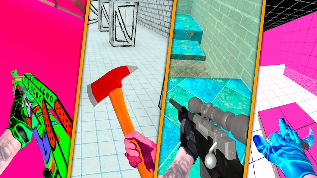 Bhop GO (Бхоп ГО) [МОД: Много денег, Монет и Все открыто] Screenshot 2