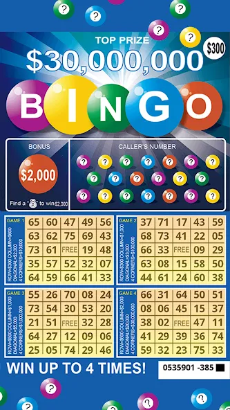 Scratch Off Lottery Scratchers [МОД: Много монет, Открытые уровни и Мега MOD] Screenshot 3