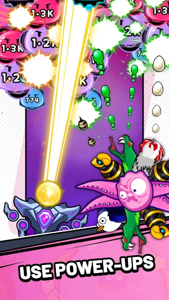 Slime Boom - Kick Slime (Слайм Бум) [МОД: Бесконечные деньги, Монеты и Мега MOD] Screenshot 1