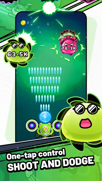 Slime Boom - Kick Slime (Слайм Бум) [МОД: Бесконечные деньги, Монеты и Мега MOD] Screenshot 2