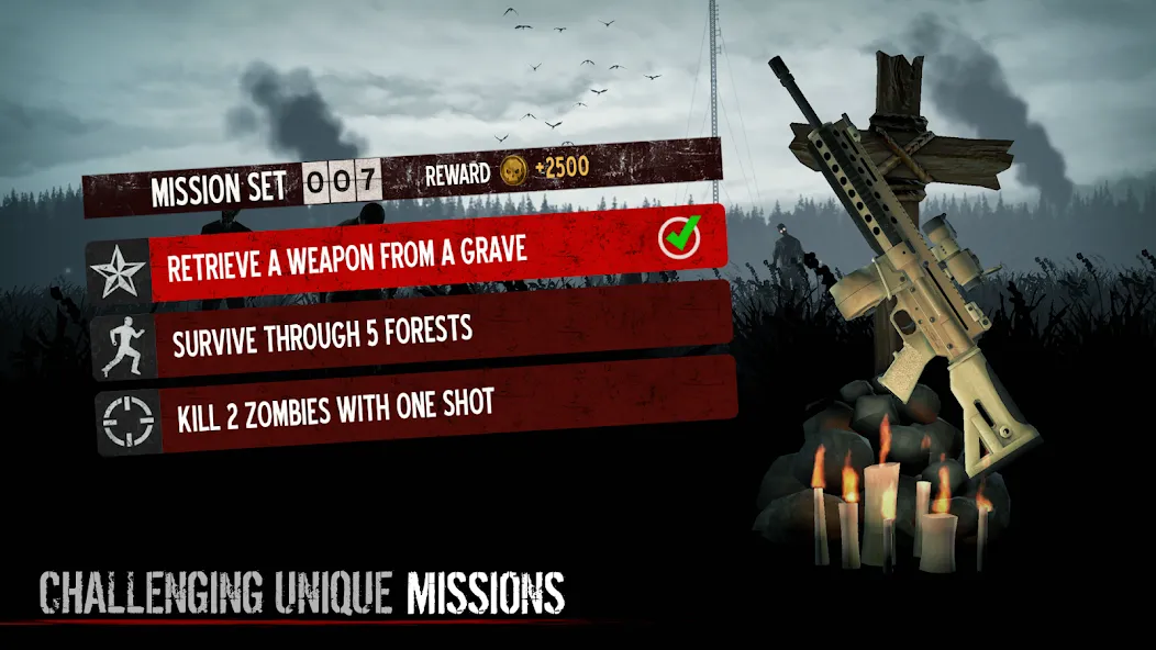 Into the Dead [МОД: Все открыто, Дополнительные деньги и Меню MOD] Screenshot 4