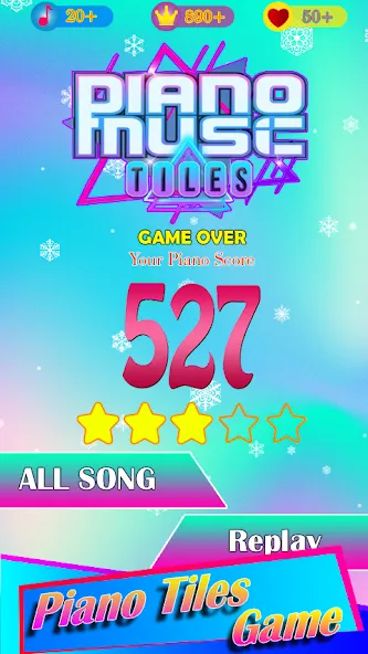 RaptorGamer Piano Tiles (РапторГеймер Пьяно Тайлс) [МОД: Все открыто, Дополнительные деньги и Меню MOD] Screenshot 5