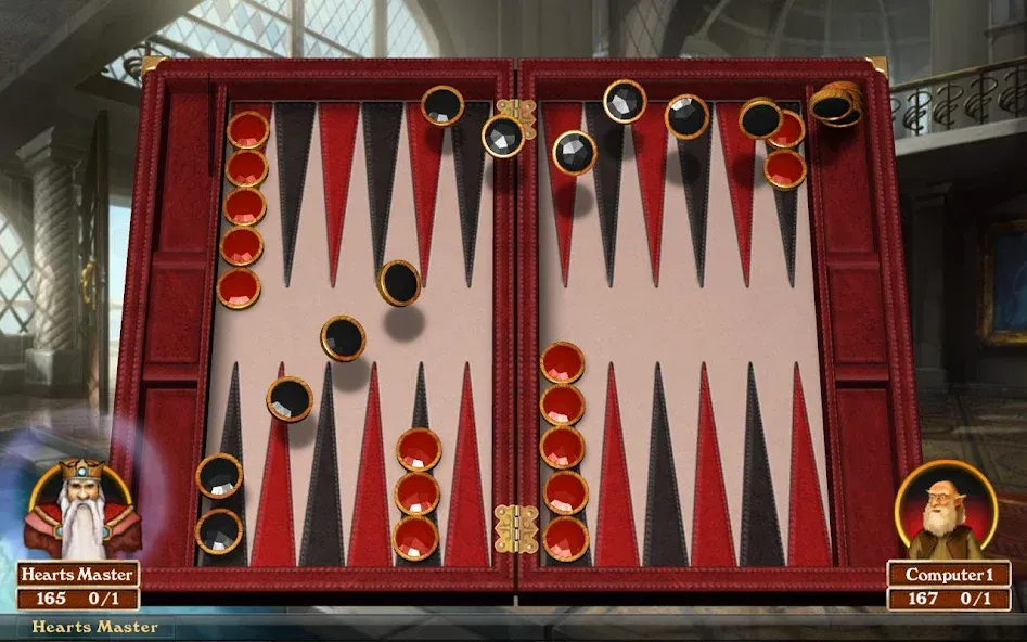 Hardwood Backgammon (Хардвуд Бэкгаммон) [МОД: Меню, Бесконечные монеты и Открытые уровни] Screenshot 4