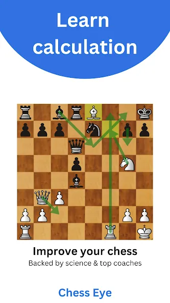 Chess · Visualize & Calculate [МОД: Много монет, Открытые уровни и Мега MOD] Screenshot 1