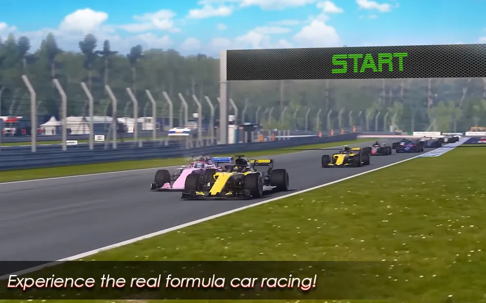 Formula car racing Real car (Формула гонок на автомобилях Реальный автомобиль) [МОД: Меню, Бесконечные монеты и Открытые уровни] Screenshot 4