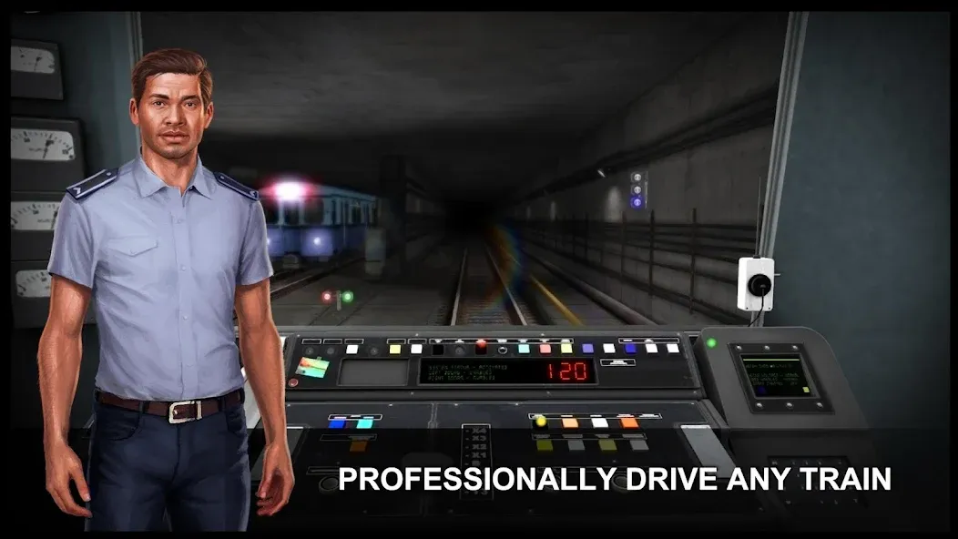 Subway Simulator 3D [МОД: Много монет, Открытые уровни и Мега MOD] Screenshot 2