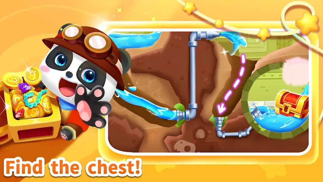 Little Panda’s Jewel Adventure [МОД: Деньги, Монеты и Меню MOD] Screenshot 2