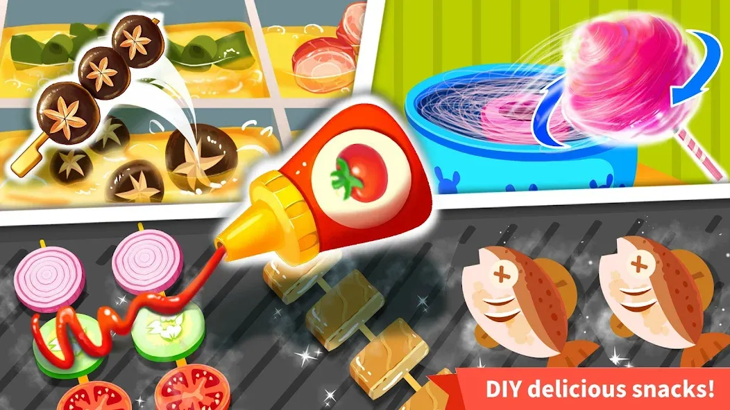 Baby Panda's Fun Park [МОД: Много денег, Монет и Все открыто] Screenshot 3