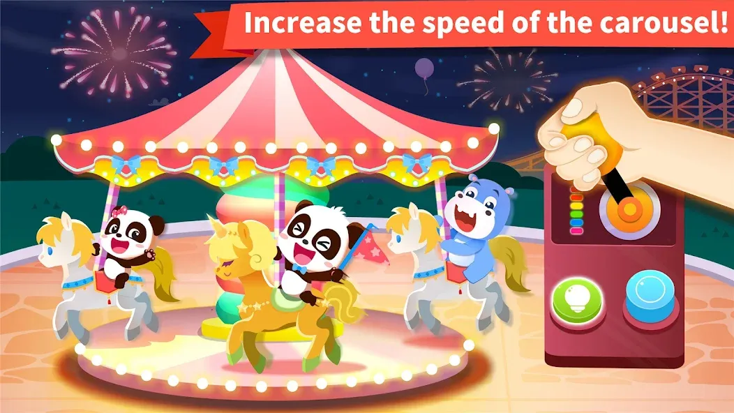 Baby Panda's Fun Park [МОД: Много денег, Монет и Все открыто] Screenshot 4