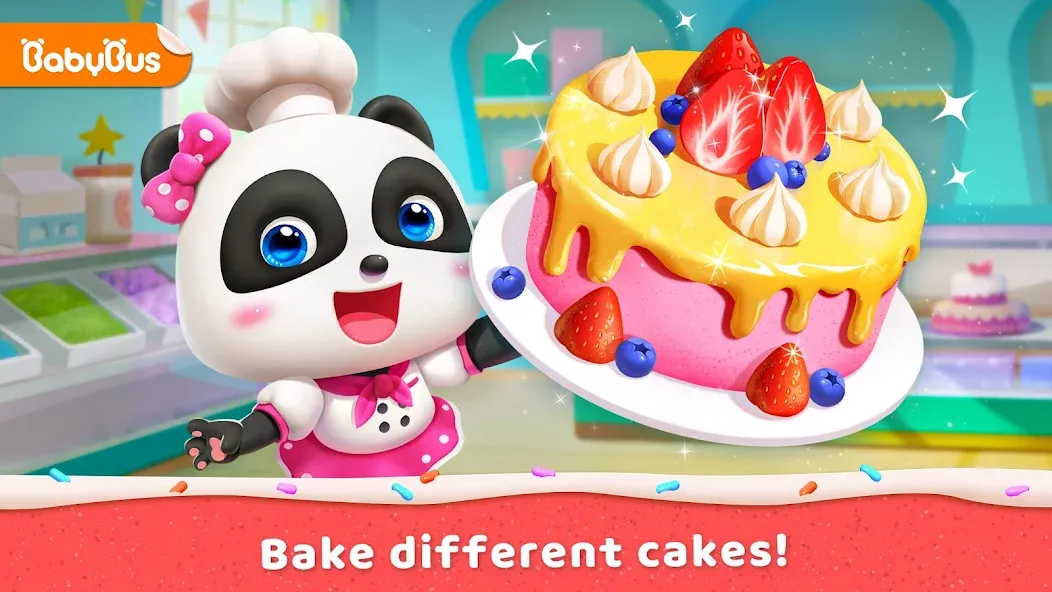 Little Panda's Cake Shop [МОД: Бесконечные деньги, Монеты и Мега MOD] Screenshot 1