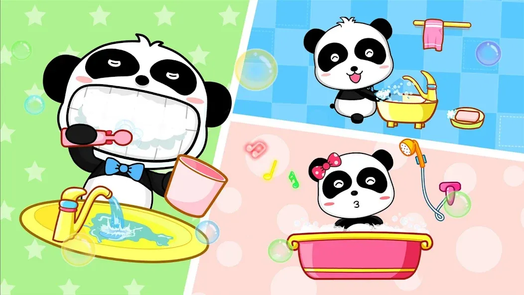 Baby Panda's Daily Life [МОД: Деньги, Монеты и Меню MOD] Screenshot 4