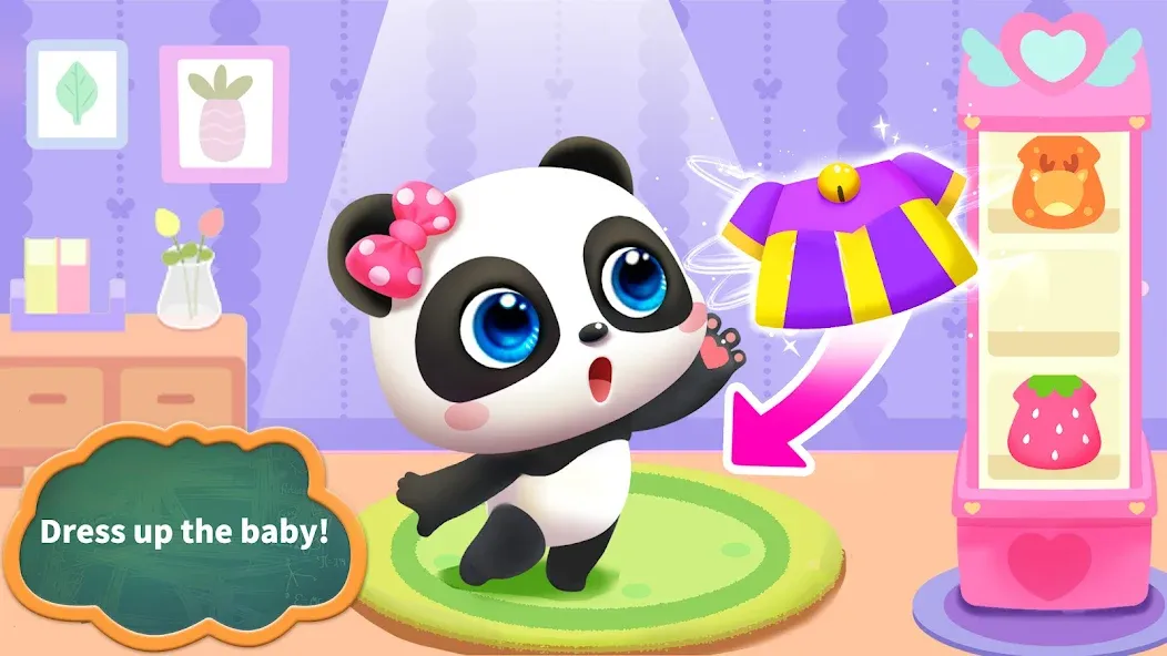 Baby Panda Care [МОД: Все открыто, Дополнительные деньги и Меню MOD] Screenshot 3