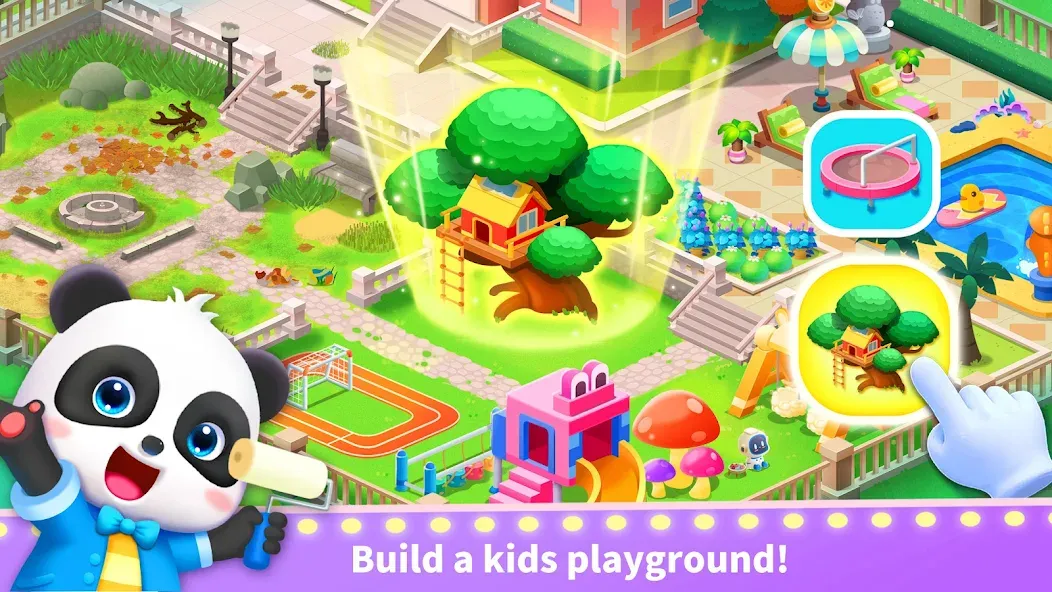 Baby Panda's Town: Life [МОД: Много монет, Открытые уровни и Мега MOD] Screenshot 2
