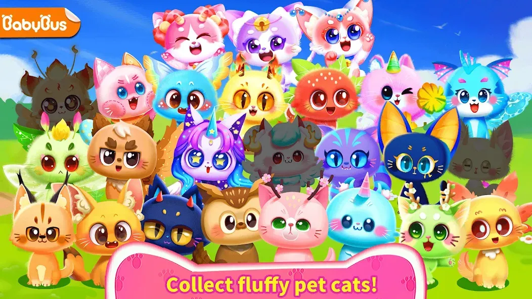 Little Panda's Cat Game [МОД: Деньги, Монеты и Меню MOD] Screenshot 1