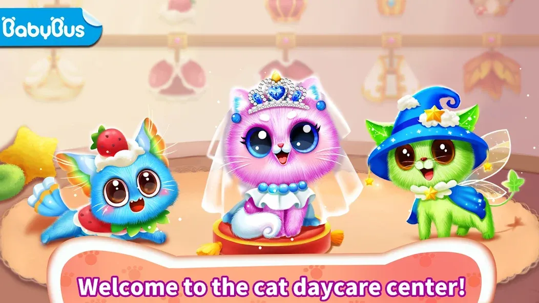 Little Panda: Baby Cat Daycare [МОД: Деньги, Монеты и Меню MOD] Screenshot 1