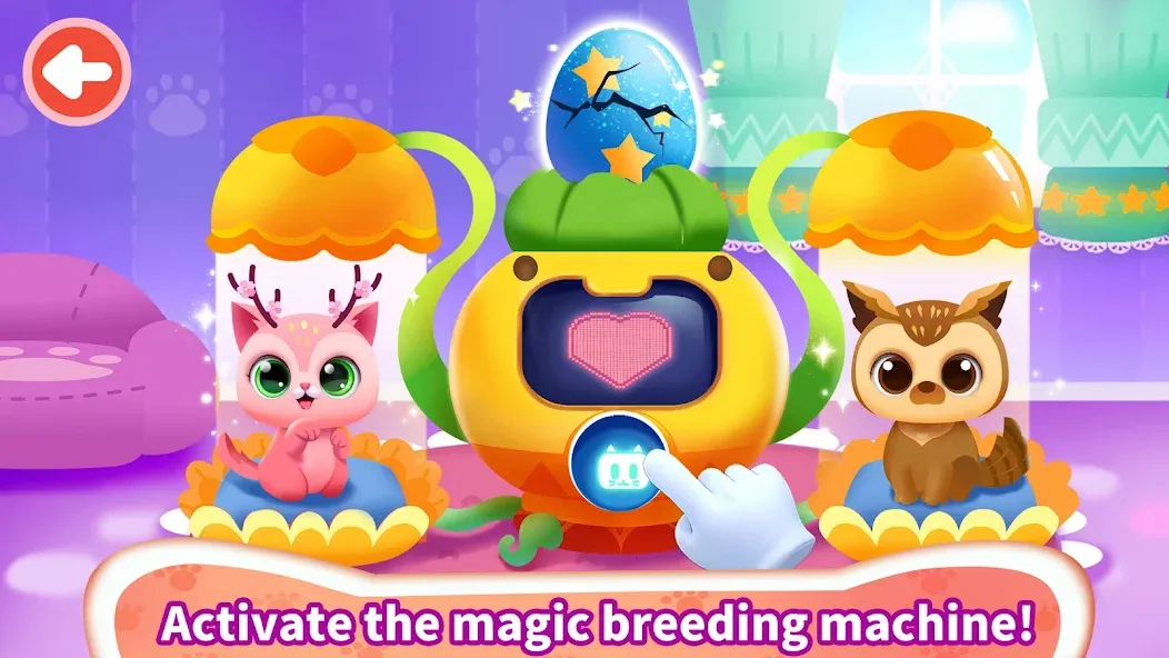 Little Panda: Baby Cat Daycare [МОД: Деньги, Монеты и Меню MOD] Screenshot 2