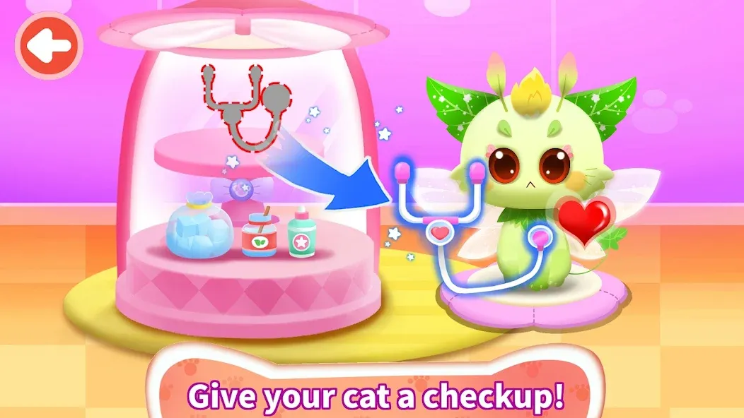 Little Panda: Baby Cat Daycare [МОД: Деньги, Монеты и Меню MOD] Screenshot 4