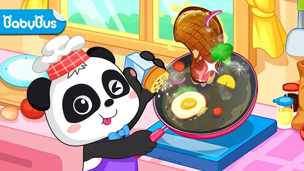 My Baby Panda Chef [МОД: Много денег, Монет и Все открыто] Screenshot 1
