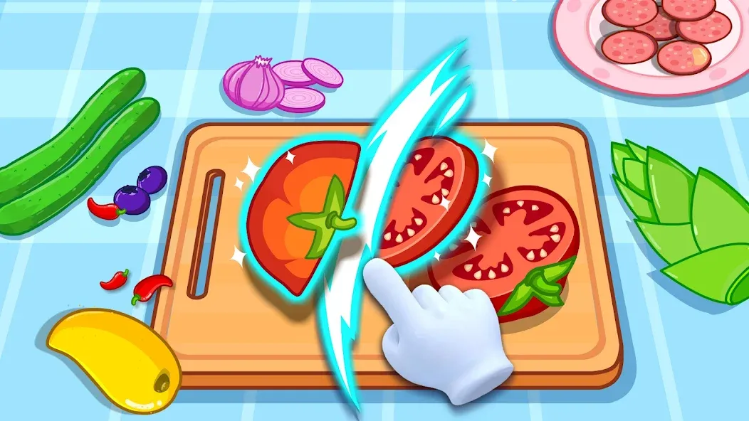 My Baby Panda Chef [МОД: Много денег, Монет и Все открыто] Screenshot 2
