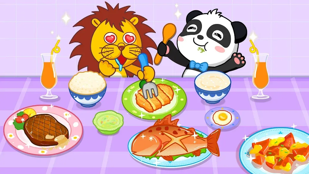 My Baby Panda Chef [МОД: Много денег, Монет и Все открыто] Screenshot 5
