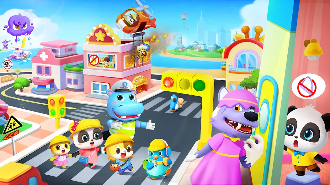 Baby Panda's City [МОД: Бесконечные деньги, Монеты и Мега MOD] Screenshot 4