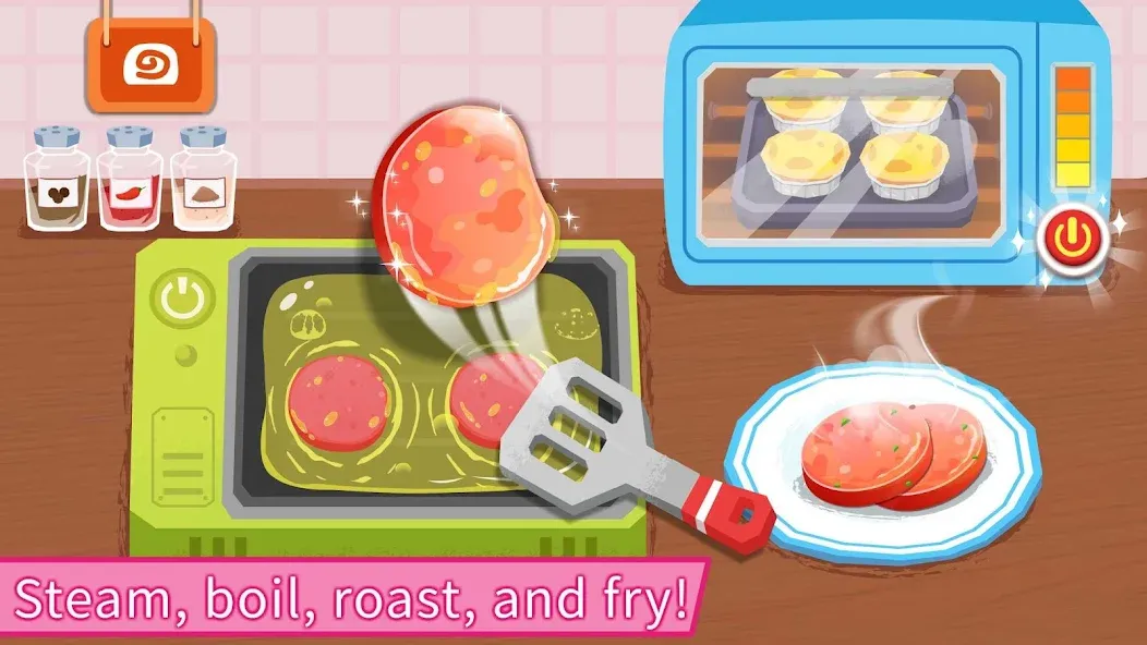 Baby Panda's Breakfast Cooking [МОД: Бесконечные деньги, Монеты и Мега MOD] Screenshot 3