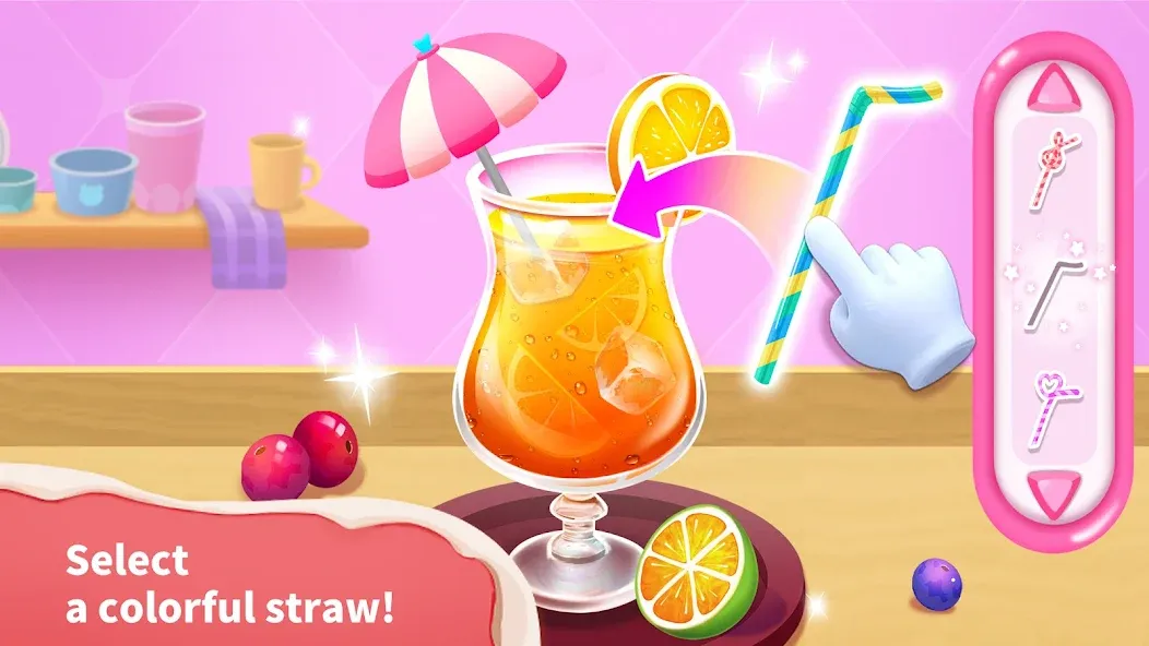 Baby Panda’s Ice Cream Shop [МОД: Меню, Бесконечные монеты и Открытые уровни] Screenshot 5