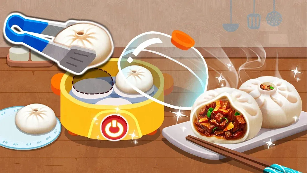 Little Panda's Chinese Recipes [МОД: Бесконечные деньги, Монеты и Мега MOD] Screenshot 2