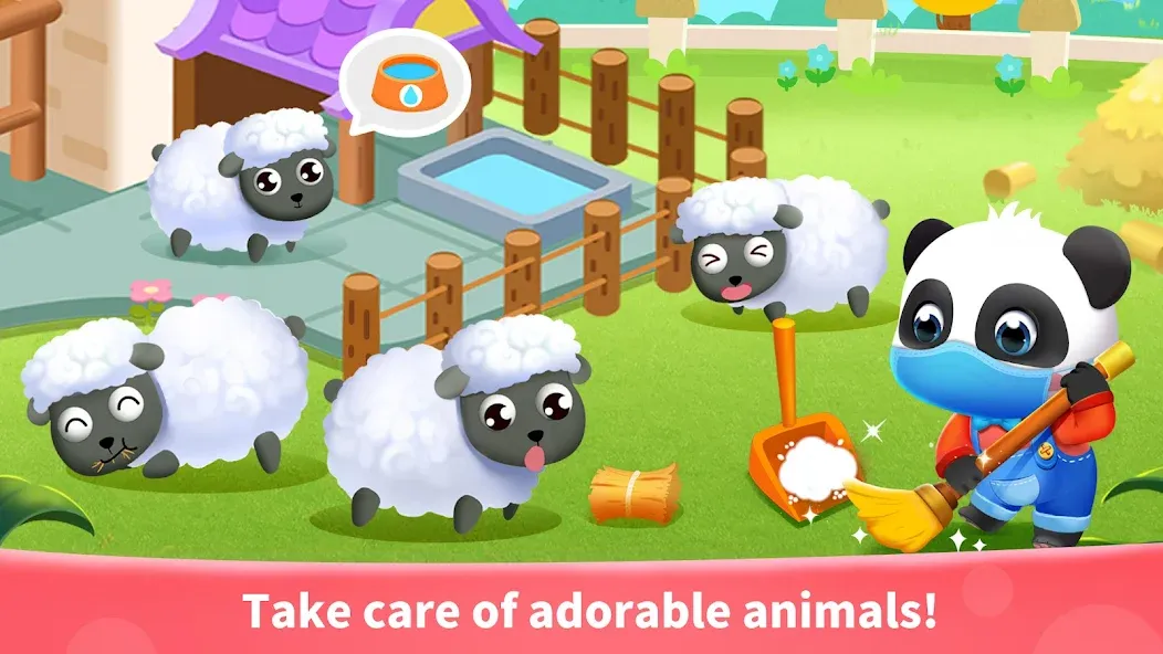 Little Panda's Farm [МОД: Бесконечные деньги, Монеты и Мега MOD] Screenshot 4