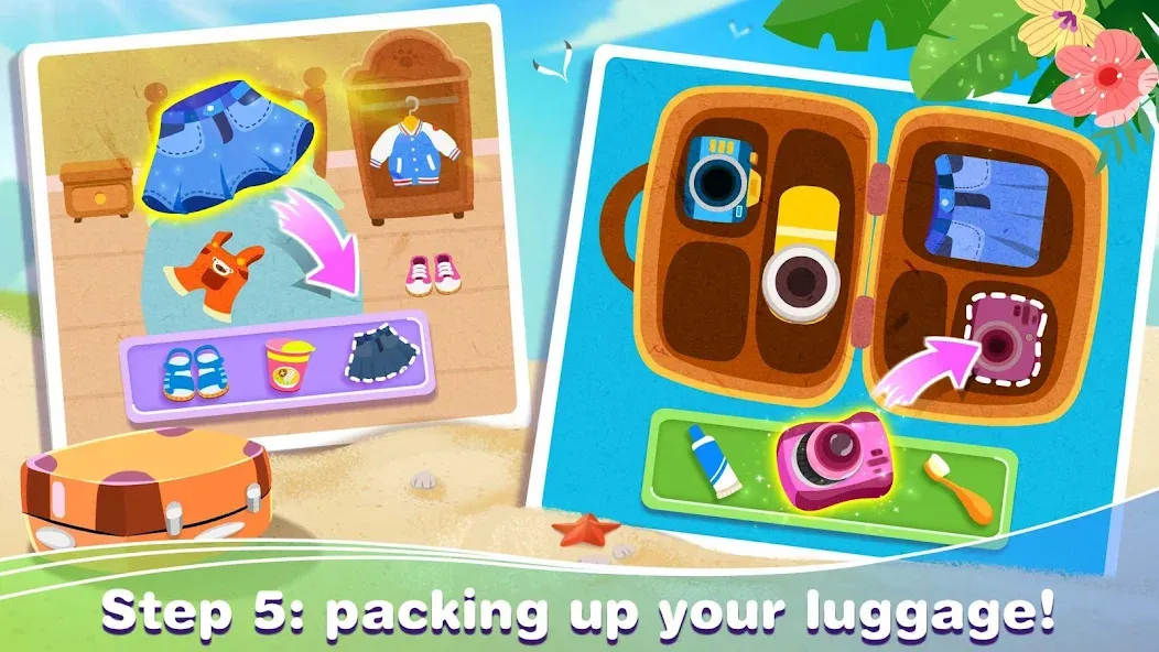 Baby Panda’s Summer: Vacation [МОД: Бесконечные деньги, Монеты и Мега MOD] Screenshot 5