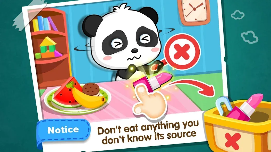 Baby Panda Home Safety [МОД: Много денег, Монет и Все открыто] Screenshot 2