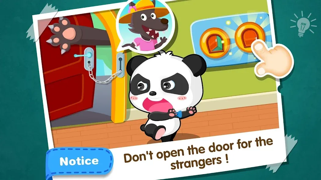 Baby Panda Home Safety [МОД: Много денег, Монет и Все открыто] Screenshot 3