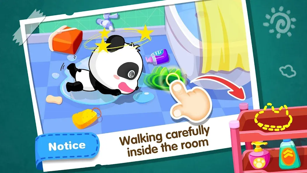 Baby Panda Home Safety [МОД: Много денег, Монет и Все открыто] Screenshot 4