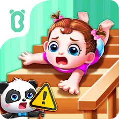 Скачать Baby Panda Home Safety [МОД: Много денег, Монет и Все открыто] | Взлом Baby Panda Home Safety на Андроид