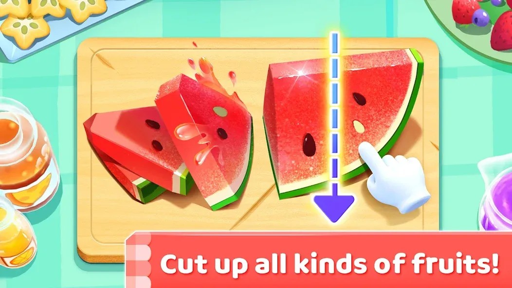 Little Panda's Ice Cream Games [МОД: Все открыто, Дополнительные деньги и Меню MOD] Screenshot 3