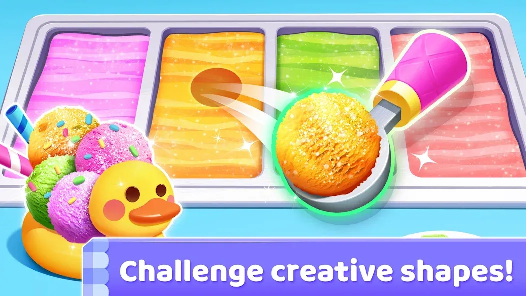 Little Panda's Ice Cream Games [МОД: Все открыто, Дополнительные деньги и Меню MOD] Screenshot 5