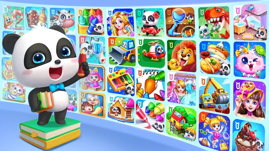 BabyBus Kids: Video&Game World (БебиБас Кидс) [МОД: Бесконечные деньги, Монеты и Мега MOD] Screenshot 1