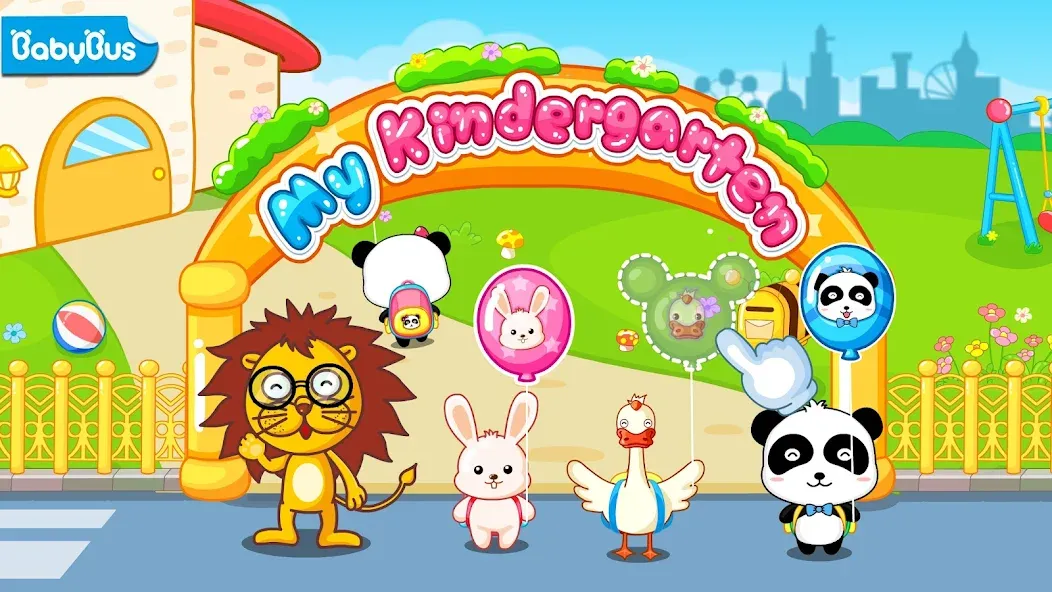 Baby Panda Kindergarten [МОД: Бесконечные деньги, Монеты и Мега MOD] Screenshot 1