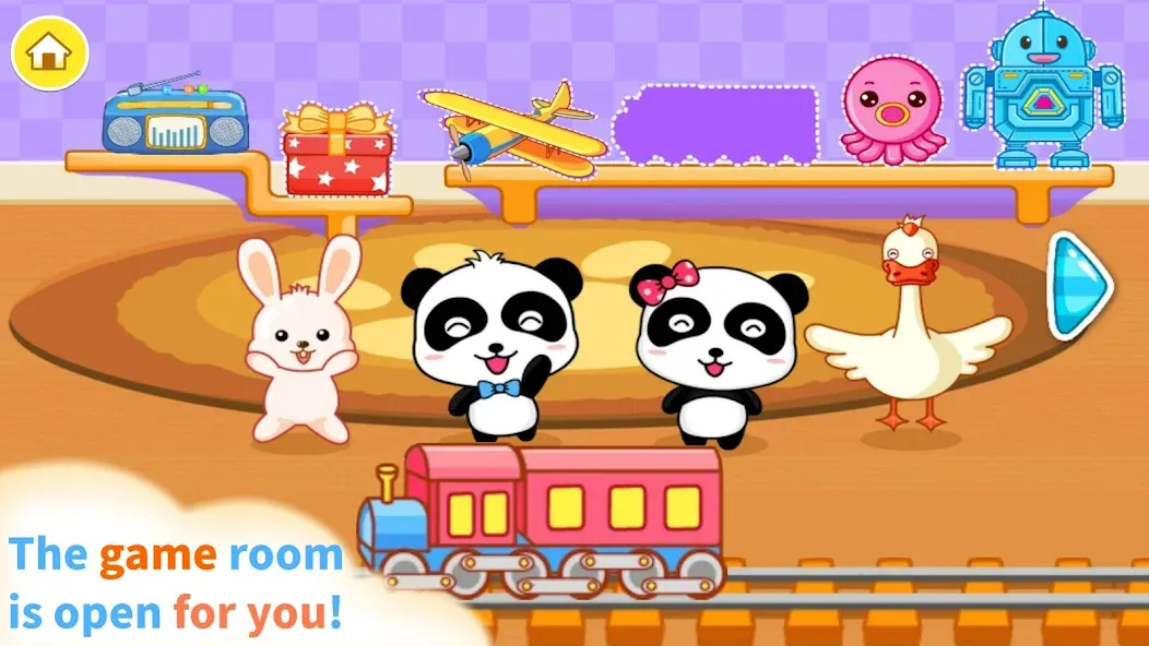 Baby Panda Kindergarten [МОД: Бесконечные деньги, Монеты и Мега MOD] Screenshot 2